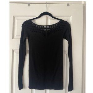 Free People Cut Out Long Sleeve